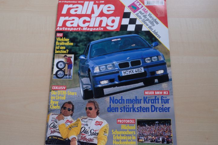 Deckblatt Rallye Racing (09/1995)
